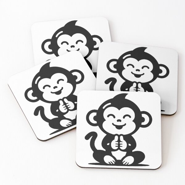 Item preview, Kawaii Monkey designed and sold by DesignsByKazu.
