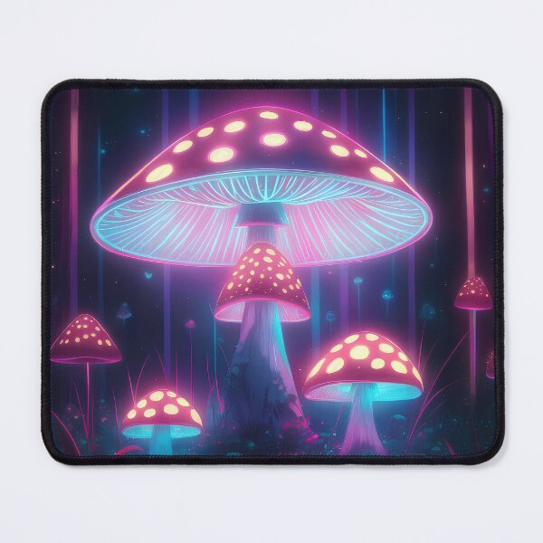 Item preview, Neon mushrooms designed and sold by Paul-Place.