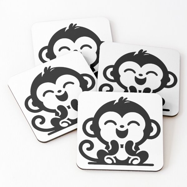 Item preview, Kawaii Monkey designed and sold by DesignsByKazu.