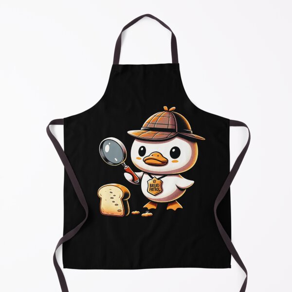 Item preview, Cute Duck With Bread, MYSTERIOUS DUCK: THE BREAD PATROL DETECTIVE FUNNY GIFTS designed and sold by DiySystem.