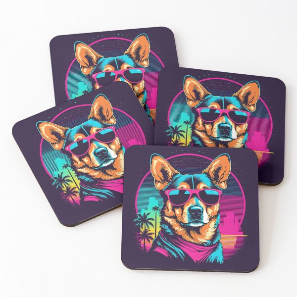 Item preview, Canine glasses the indispensable tool to see the world with more style and sparkle designed and sold by Pulsant  Paintings.