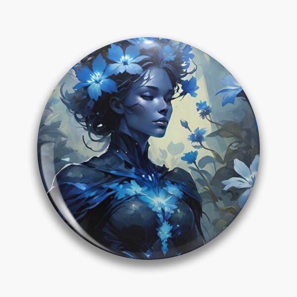 Item preview, Maiden of Blue Flowers designed and sold by Ramon-Shop.