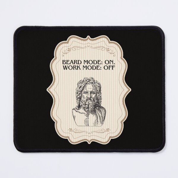 Item preview, Beard Mode Leisure Tee designed and sold by GorinART.