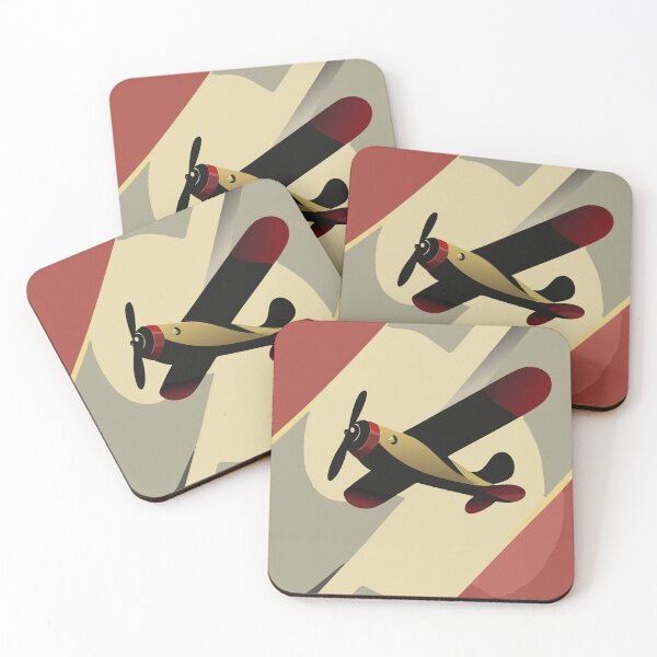 Item preview, Vintage style airplane illustration designed and sold by Javier Arizabalo Garcia.