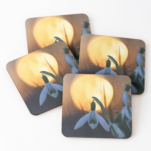 Item preview, Snowdrops with sunrise designed and sold by Pietschi2022.
