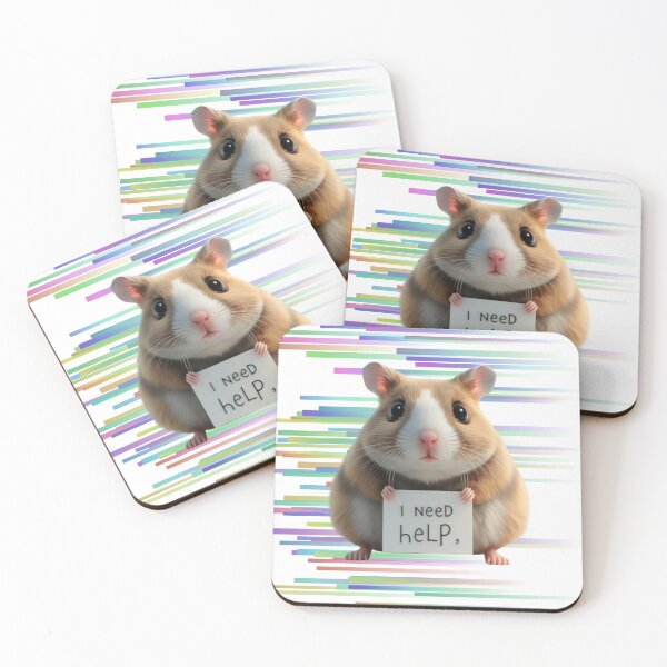 Item preview, My hamster needs help designed and sold by leenasobky14.