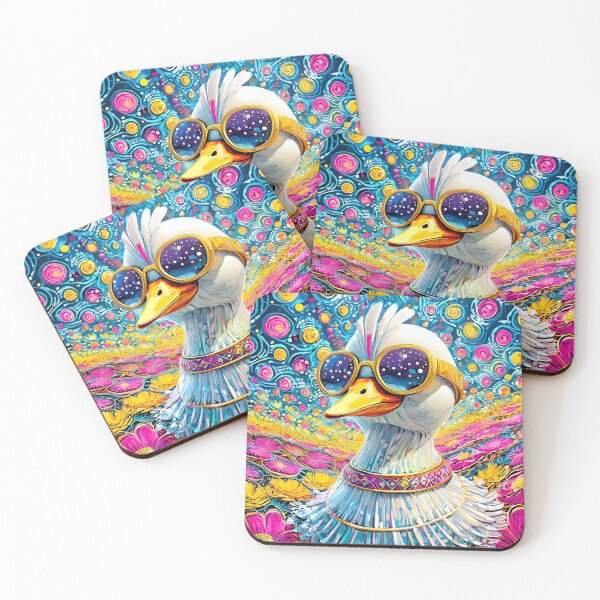 Item preview,  Girl duck  with flowers designed and sold by m-litomirskaya.