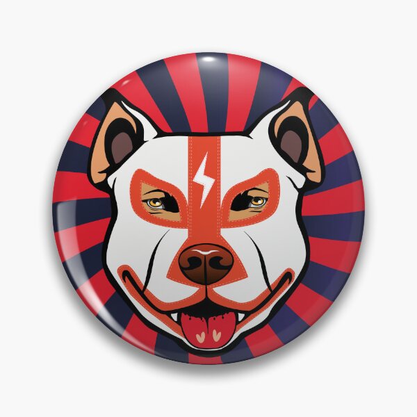 Item preview, pitbull white mask designed and sold by ArtisticVsion.