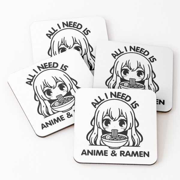 Item preview, All I Need Is Anime and Ramen designed and sold by PeelZinc.