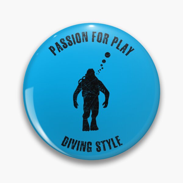 Item preview, Black silhouette of a diver designed and sold by HarridanCreates.