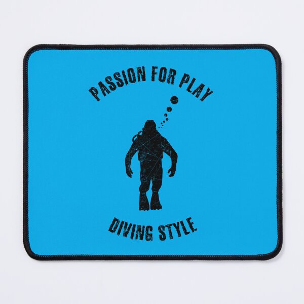Item preview, Black silhouette of a diver designed and sold by HarridanCreates.