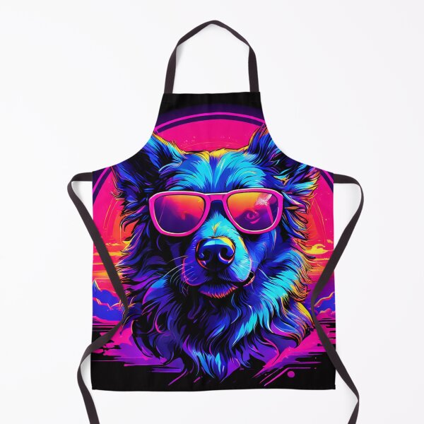 Item preview, When your little dog chooses glasses that capture the essence of their adventurous spirit designed and sold by Pulsant  Paintings.