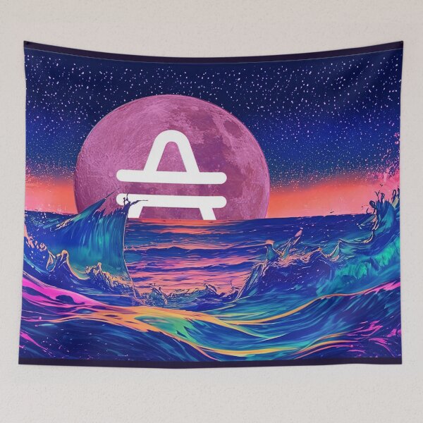 Item preview, Amp Ocean Moonrise designed and sold by LionBrew.