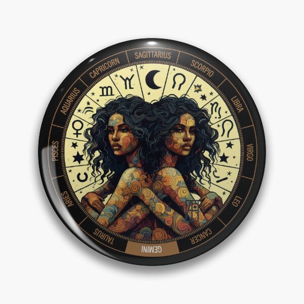 Item preview, ZODIAC Gemini - Astrological GEMINI - GEMINI - ZODIAC sign - Van Gogh style - 4 designed and sold by ArtProjectShop.