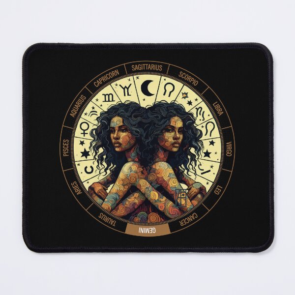 Item preview, ZODIAC Gemini - Astrological GEMINI - GEMINI - ZODIAC sign - Van Gogh style - 4 designed and sold by ArtProjectShop.