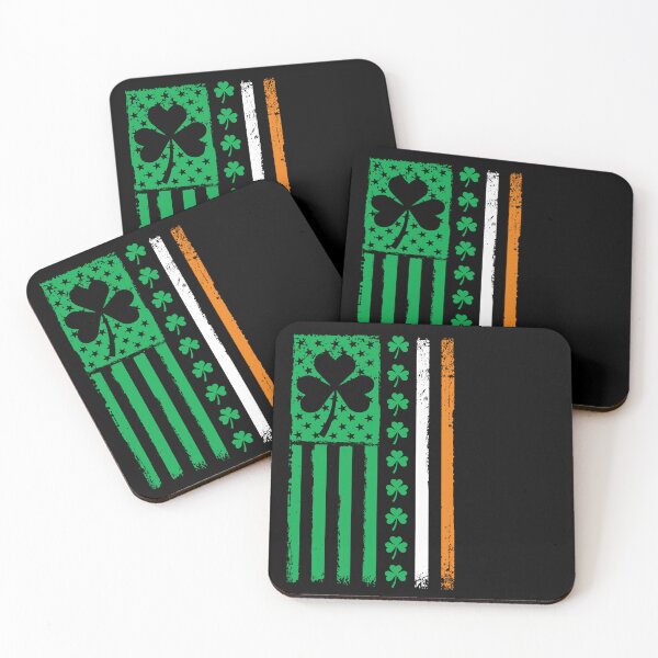Item preview, St Patricks Day Irish American Flag designed and sold by RR-Arts.