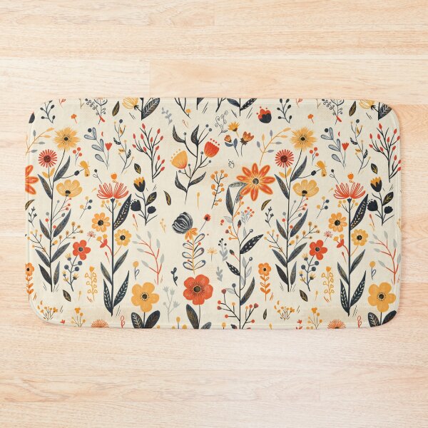 Item preview, Cute floral pattern designed and sold by natinart.