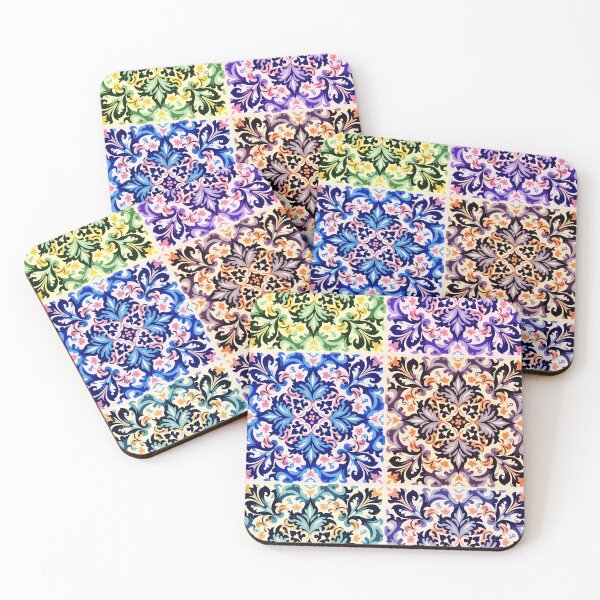 Item preview, Iberian tiles designed and sold by Designs2Camille.