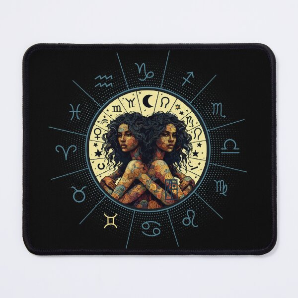 Item preview, ZODIAC Gemini - Astrological GEMINI - GEMINI - ZODIAC sign - Van Gogh style - 6 designed and sold by ArtProjectShop.