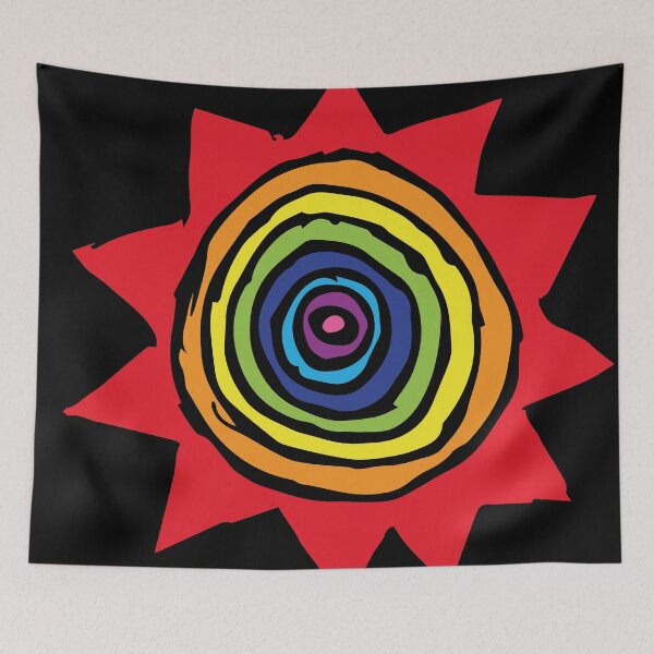 Item preview, rainbow sun designed and sold by nowjustlive.