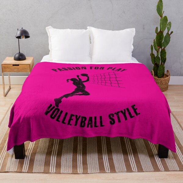 Item preview, Black silhouette of a female volleyball player designed and sold by HarridanCreates.