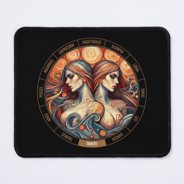 Item preview, ZODIAC Gemini - Astrological GEMINI - GEMINI - ZODIAC sign - Van Gogh style - 7 designed and sold by ArtProjectShop.