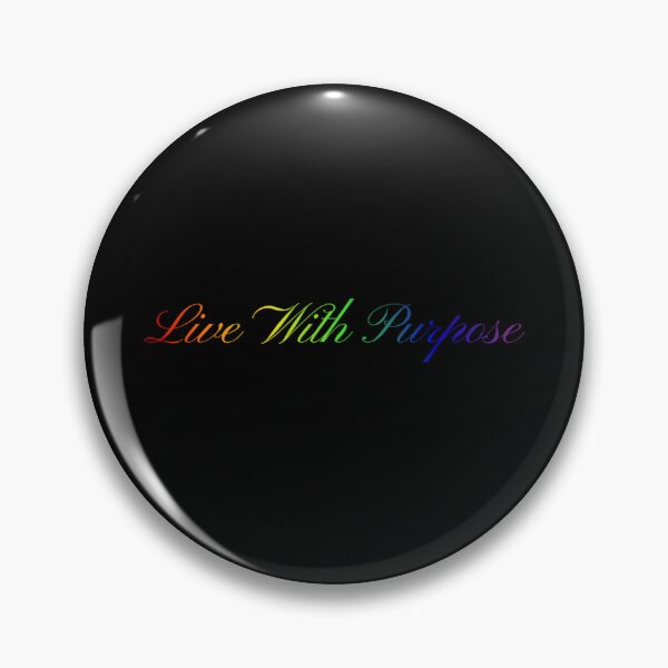 Item preview, LGBTQ T-shirt, Live With Purpose LGBTQ T-shirt, Positive slogan T-shirt, Pride Festival, unisex t-shirt, designed and sold by PrideBeProud.