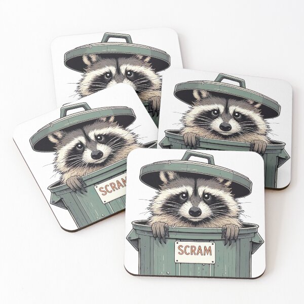 Item preview, Trash Racoon designed and sold by whimsical-ai.