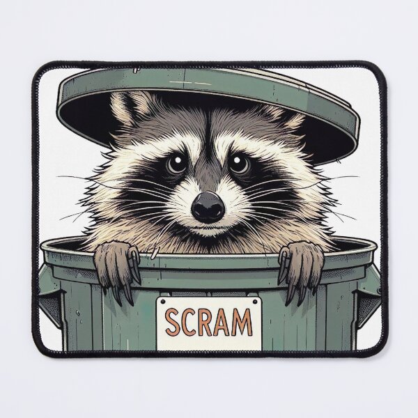 Item preview, Trash Racoon designed and sold by whimsical-ai.