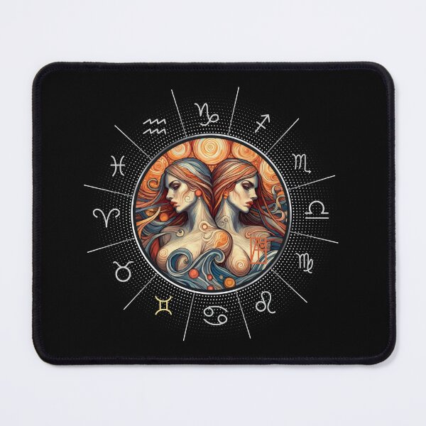 Item preview, ZODIAC Gemini - Astrological GEMINI - GEMINI - ZODIAC sign - Van Gogh style - 8 designed and sold by ArtProjectShop.