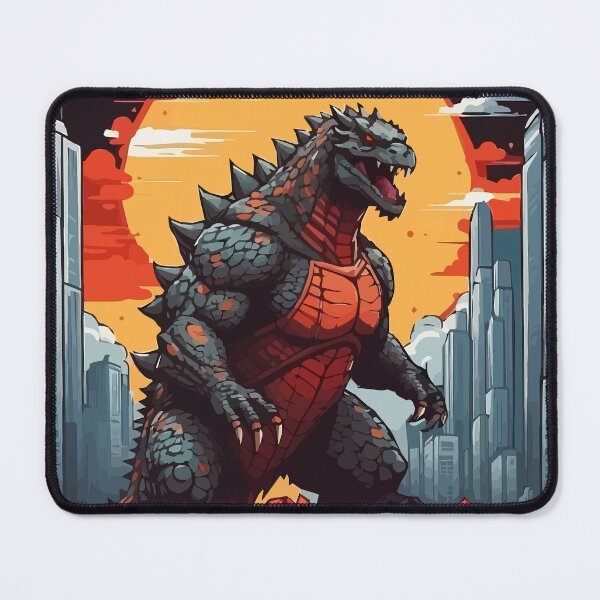 Item preview, Kaiju in the City Logo designed and sold by That3DGeek.