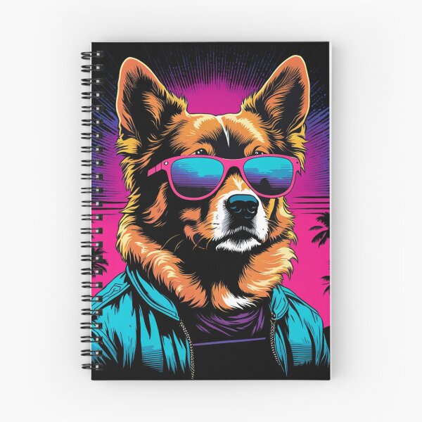 Item preview, When your little dog chooses glasses that reflect their fearless attitude, each day turns into a stylish adventure. designed and sold by Pulsant  Paintings.