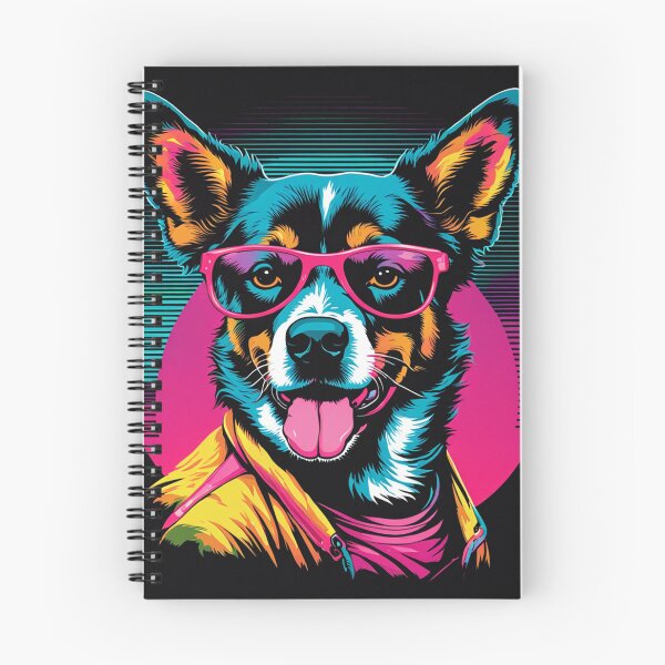 Item preview, When your little dog adopts glasses, every walk turns into a canine runway full of charm and style designed and sold by Pulsant  Paintings.