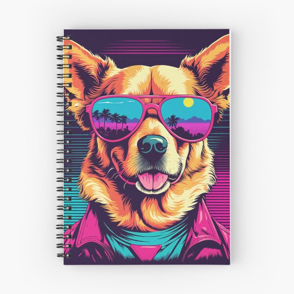 Item preview, Dog with glasses because fashion knows no bounds, especially when it's worn with four stylish paws designed and sold by Pulsant  Paintings.