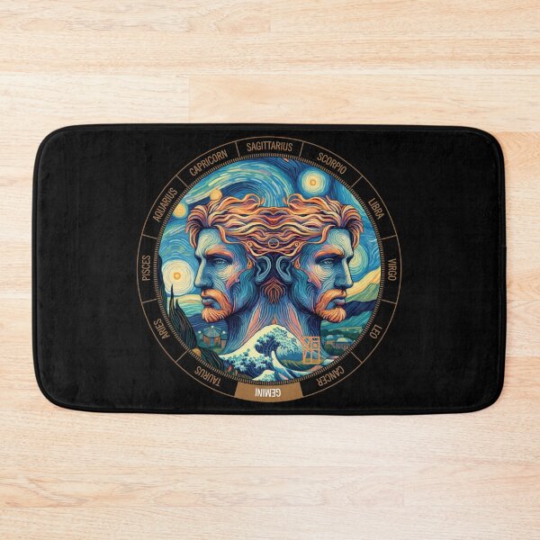 Item preview, ZODIAC Gemini - Astrological GEMINI - GEMINI - ZODIAC sign - Van Gogh style - 10 designed and sold by ArtProjectShop.