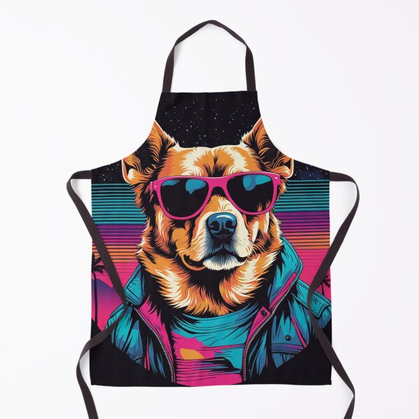 Item preview, When your little dog adopts glasses, every playtime becomes a fashion performance worthy of applause designed and sold by Pulsant Paintings.