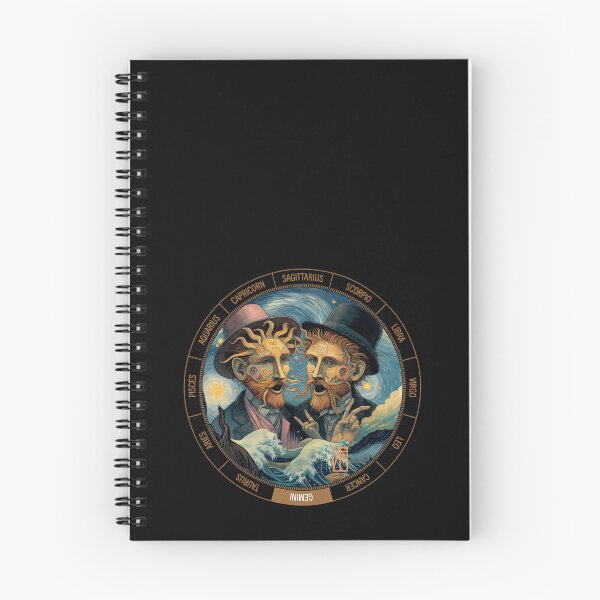 Item preview, ZODIAC Gemini - Astrological GEMINI - GEMINI - ZODIAC sign - Van Gogh style - 13 designed and sold by ArtProjectShop.