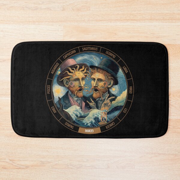 Item preview, ZODIAC Gemini - Astrological GEMINI - GEMINI - ZODIAC sign - Van Gogh style - 13 designed and sold by ArtProjectShop.