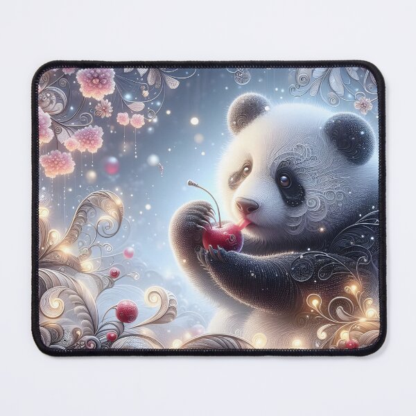 Item preview, Panda's Cherry Bliss designed and sold by ki-mer-a.