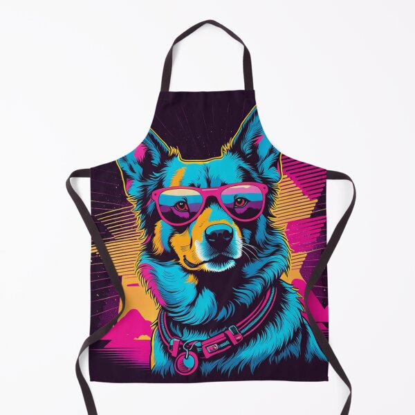 Item preview, When your little dog adopts glasses, each expression becomes a work of art, with strokes of style in every gaze designed and sold by Pulsant Paintings.