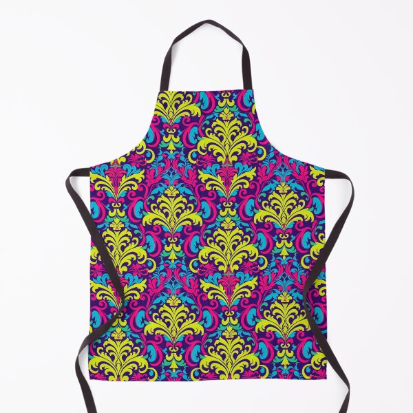 Item preview, Psychedelic Flourish: Vibrant Damask Fusion designed and sold by Chreggie.