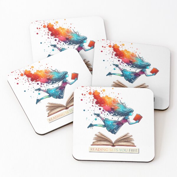 Item preview, Reading Makes You Free. designed and sold by Ana C Falla.