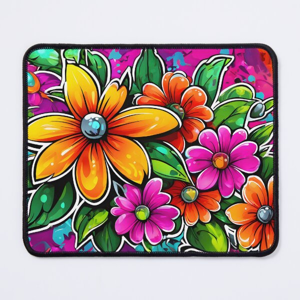 Item preview, Flower graffiti designed and sold by Made-by-Gus.