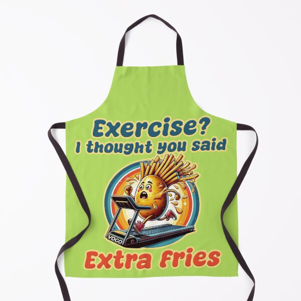 Item preview, Exercise? I thought you said Extra Fries by VOGO. designed and sold by vogocom.