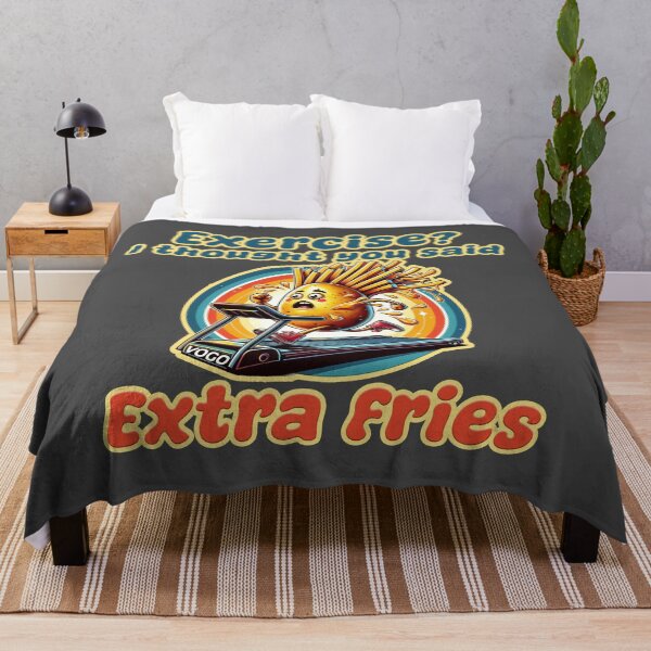 Item preview, Exercise? I thought you said Extra Fries by VOGO. designed and sold by vogocom.