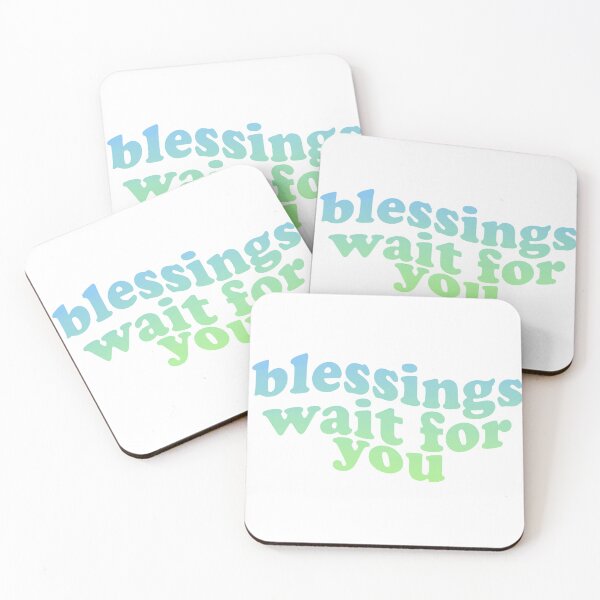 Item preview, blessings wait for you inspirational quote designed and sold by marayznas.