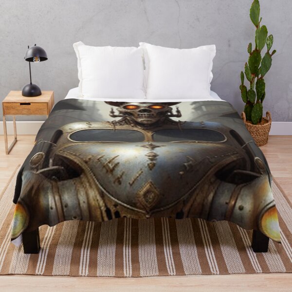 Item preview, Classic Vintage Steampunk Car and Metal Skull designed and sold by TheDarkWardrobe.