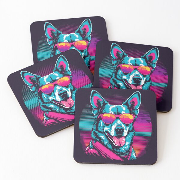 Item preview, Canine glasses the indispensable accessory to see the world with a clear and stylish vision, turning each day into a unique experience designed and sold by Pulsant  Paintings.