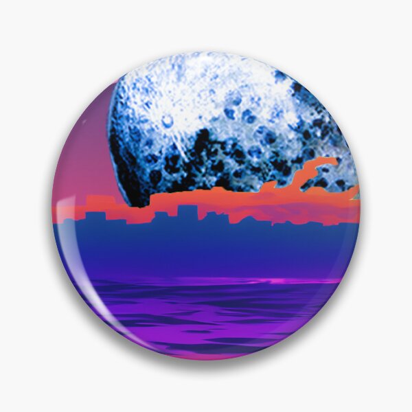 Item preview, Neon Ocean Crumpet Moonrise designed and sold by LionBrew.