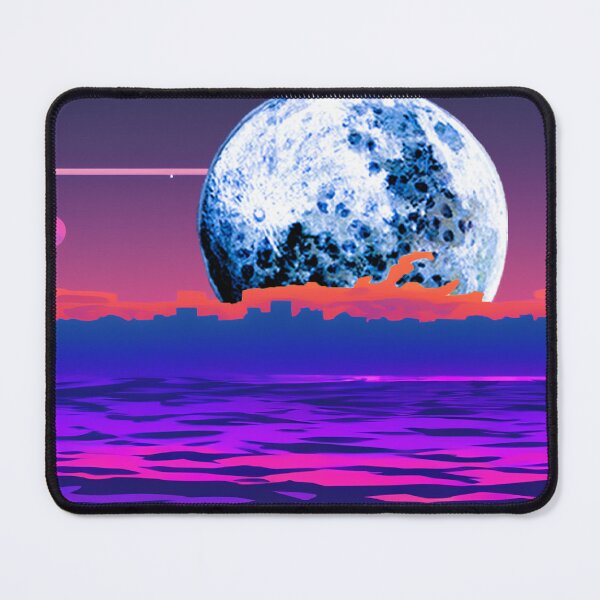 Item preview, Neon Ocean Crumpet Moonrise designed and sold by LionBrew.